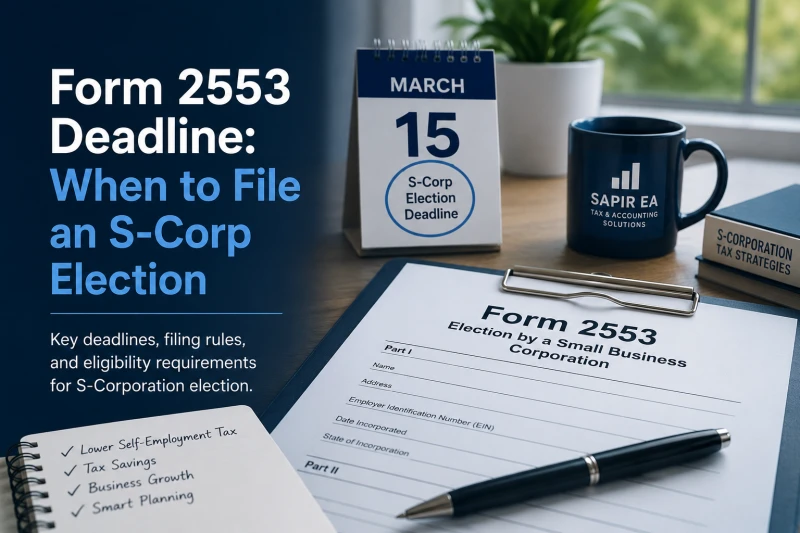 When to File an S-Corp Election